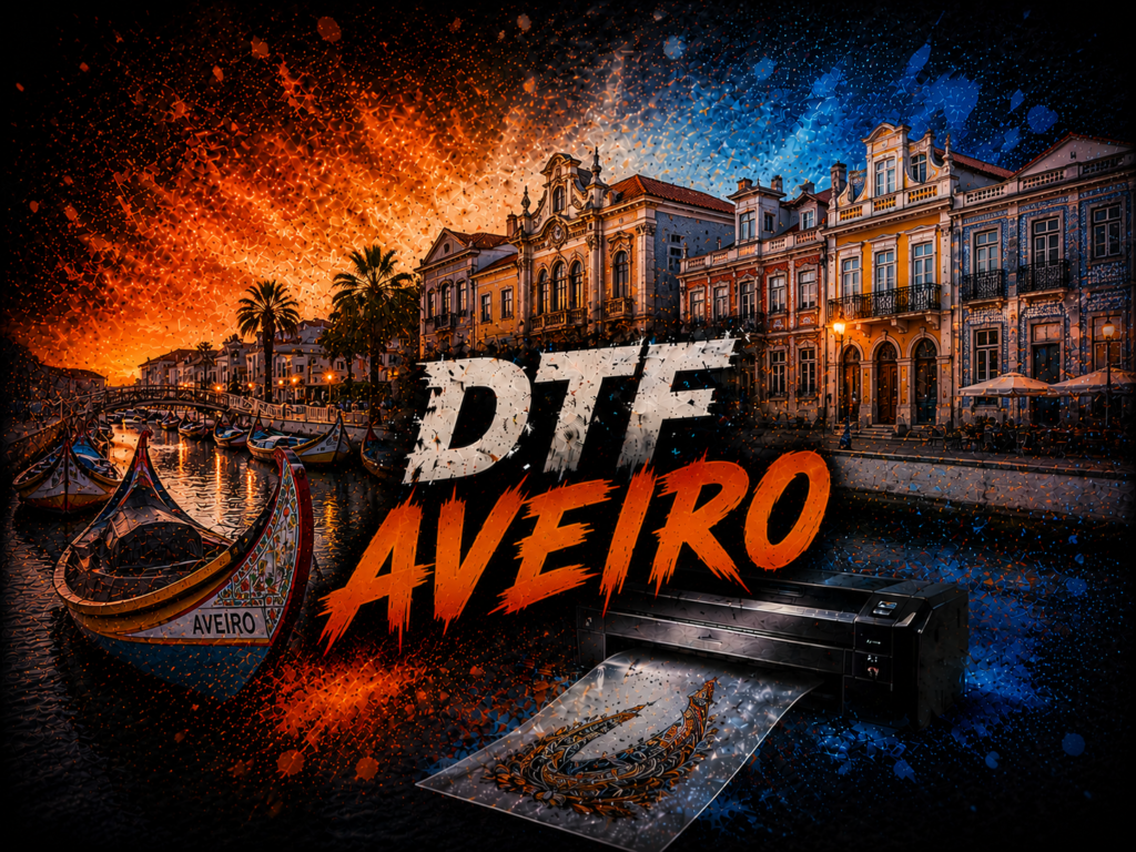DTF Aveiro Impressão Têxtil Moderna para Pequenas Produções